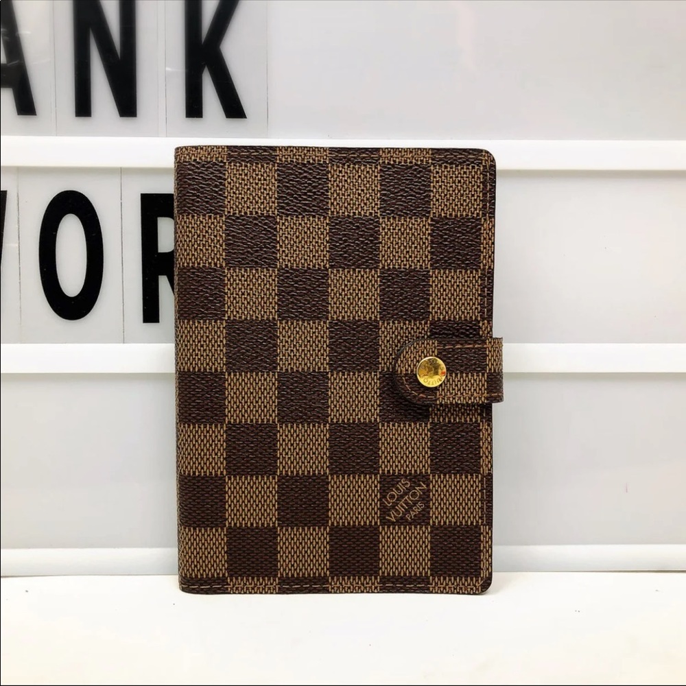 Louis Vuitton Brown Damier Canvas Small Organizer Wallet